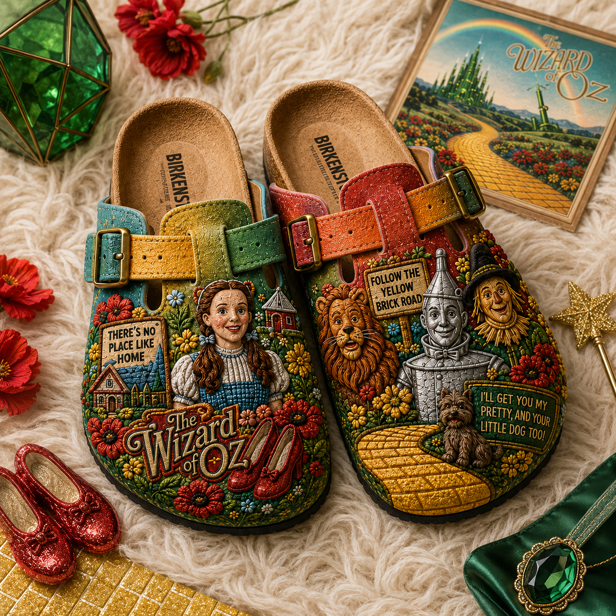 PREMIUM TWOZ MINK SUEDE CLOGS TTNL
