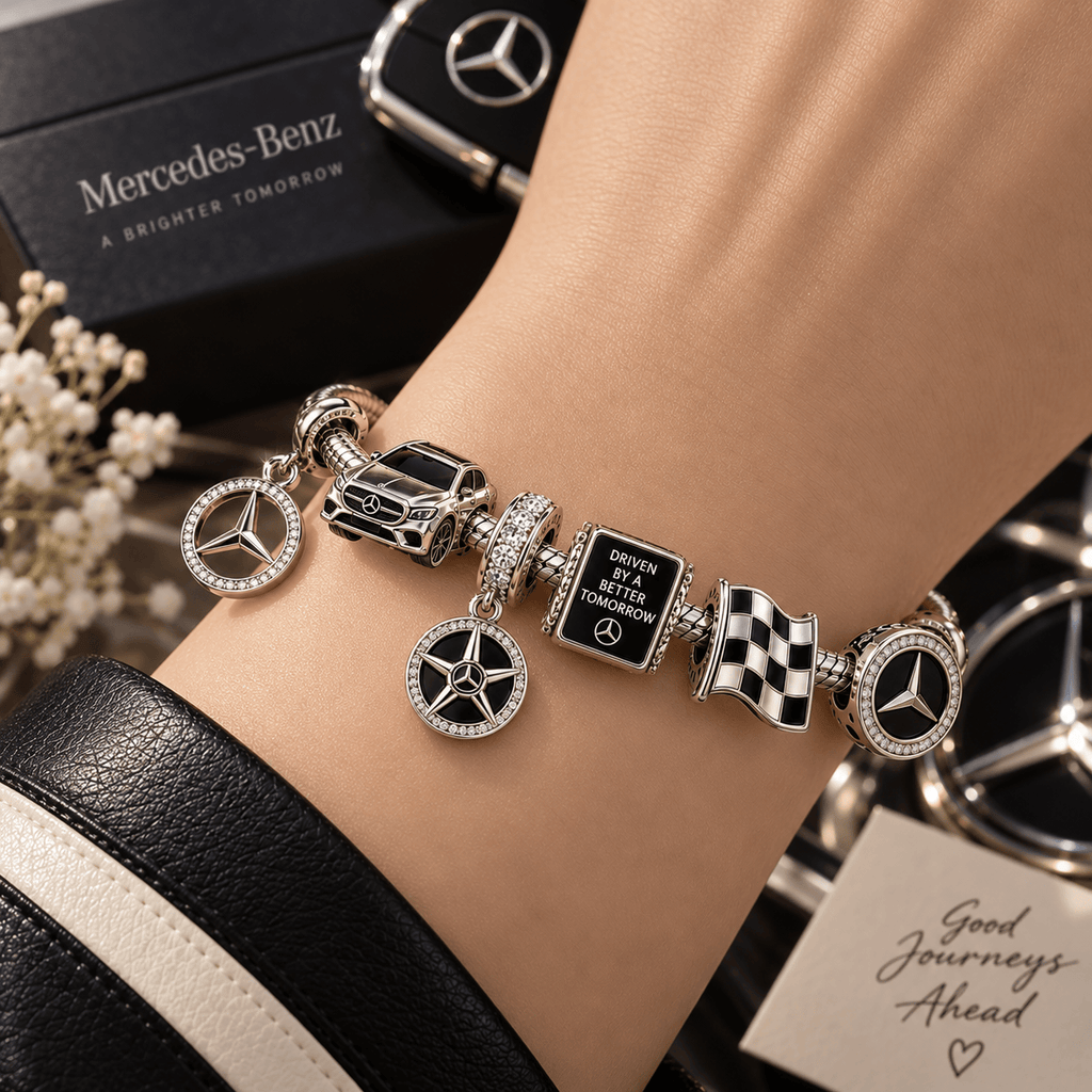 MCD Sliver Charm Bracelet Set PTT