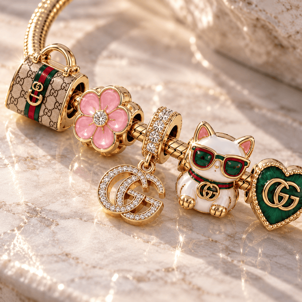 COACH Gold Charm Bracelet Set TTN