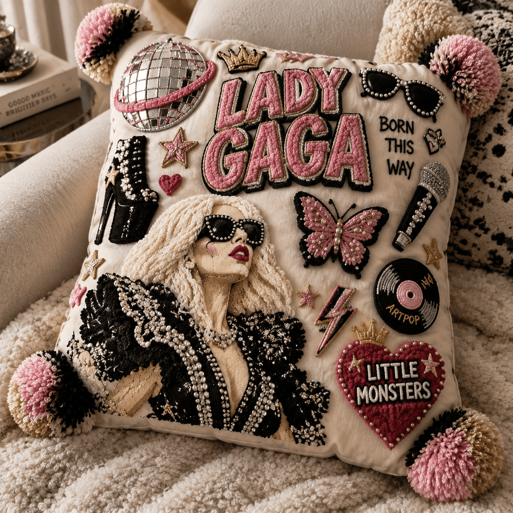 LDGG Tufted Sofa Cover & Pillow Set DNBN