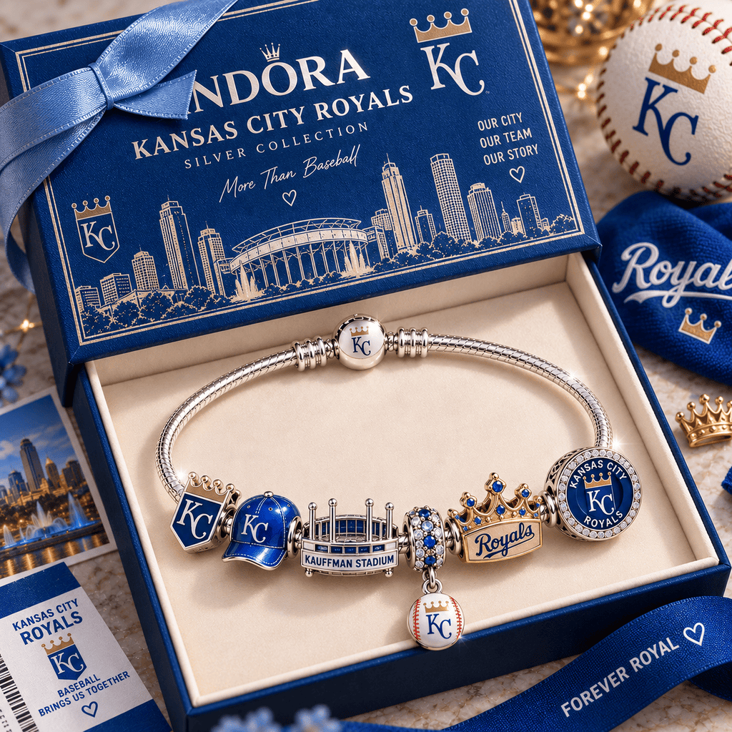 KCR Silver Charm Bracelet Set PNPA