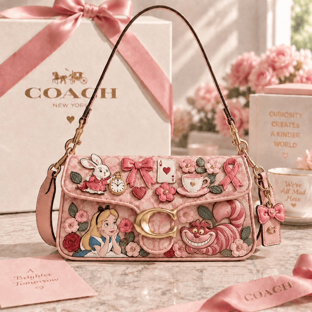 Premium ALW Coach Shoulder Cross With Charm NPL