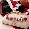 SKD Rose Gold Charm Bracelet Set TMH