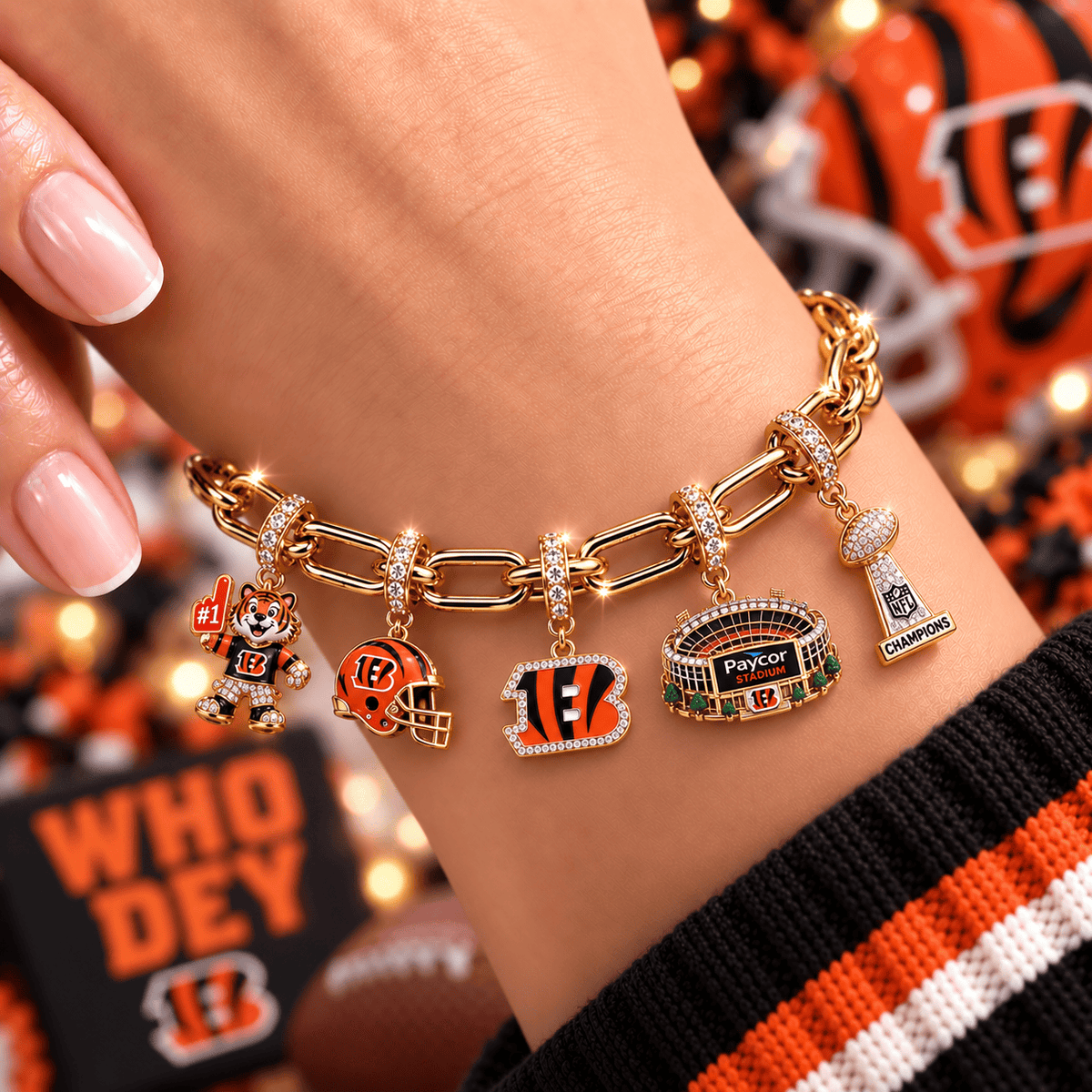 CCBG Gold Charm Bracelet Set BMD