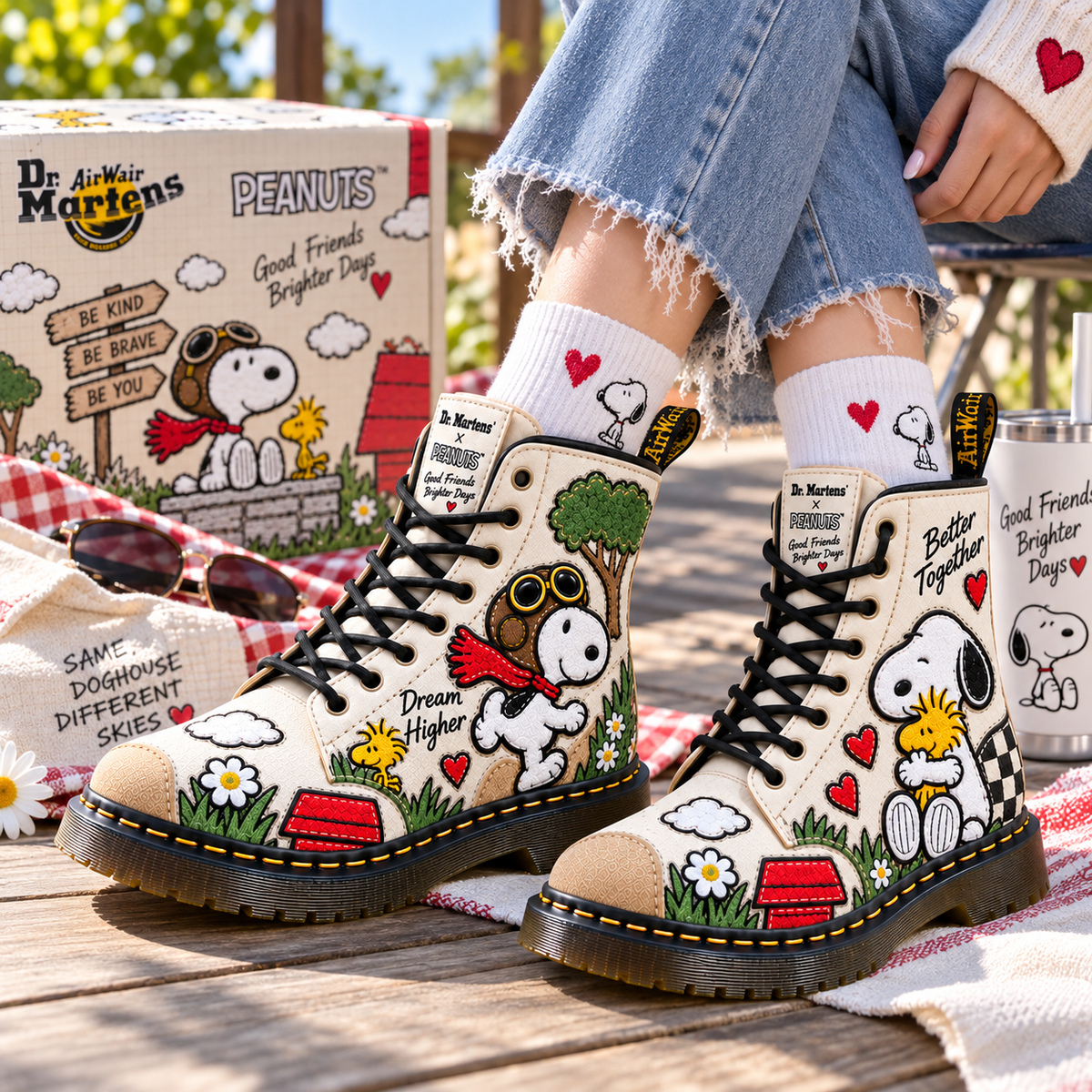 SNPY Premium Leather Lace-Up Boots LNTH
